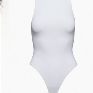 Babaton Contour '90s Bodysuit Aritzia Light Blue